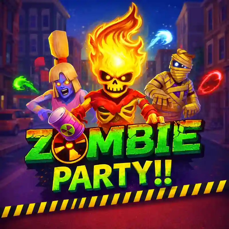 Zombie Party online casino slot game